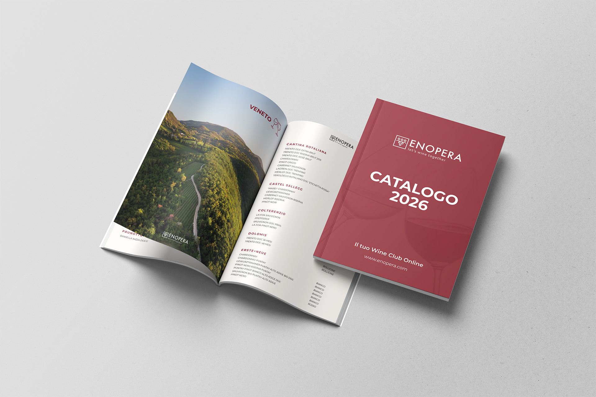 catalogo aziendale vini Enopera e-commerce