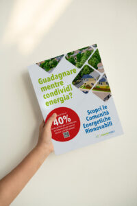 Volantino per allestimento fieristico Energy Italy