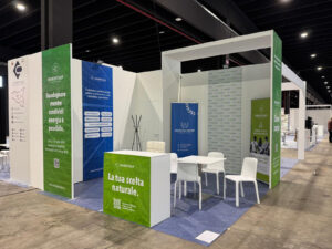Grafiche per allestimento fieristico Energy Italy