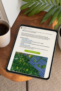newsletter email marketing Energy Italy by Lampone Lab