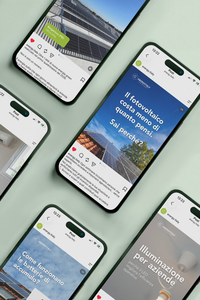 social-energy-italy-ig gestione social Energy Italy by Lampone Lab Instagram