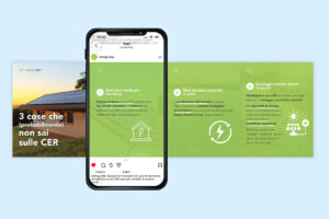 gestione social Energy Italy by Lampone Lab Instagram