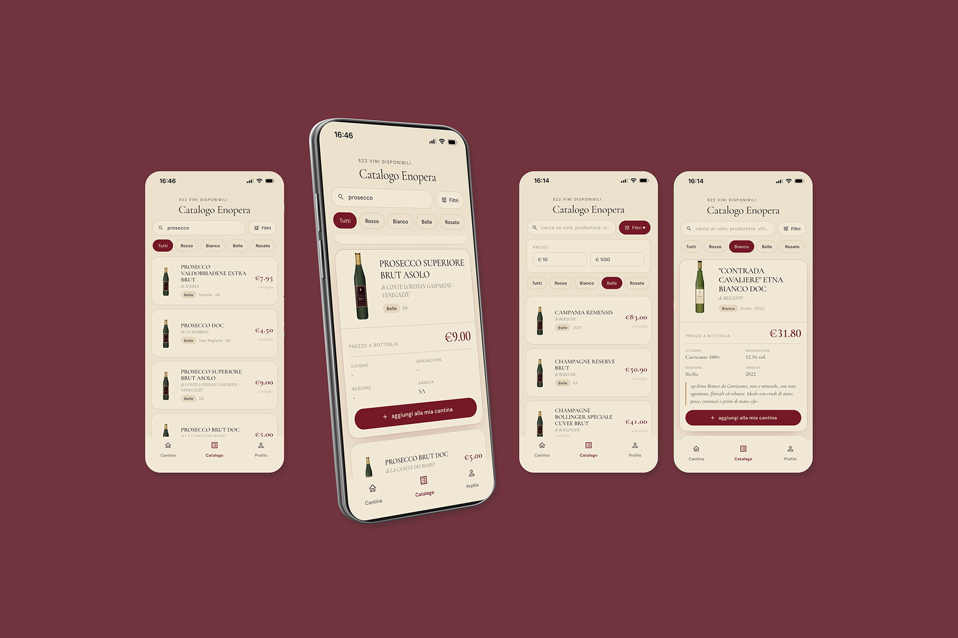 App Enopera by Lampone Lab