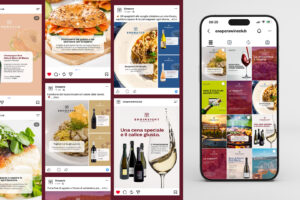 gestione social Enopera by Lampone Lab